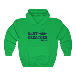 BEAT CREATORS Hip Hop Unisex Heavy Blend™ Hooded Sweatshirt - PDR LFE Irish Green / M PDR LFE