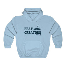 BEAT CREATORS Hip Hop Unisex Heavy Blend™ Hooded Sweatshirt - PDR LFE Light Blue / M PDR LFE