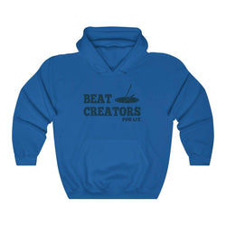 BEAT CREATORS Hip Hop Unisex Heavy Blend™ Hooded Sweatshirt - PDR LFE Royal / S PDR LFE