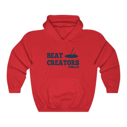 BEAT CREATORS Hip Hop Unisex Heavy Blend™ Hooded Sweatshirt - PDR LFE Red / S PDR LFE