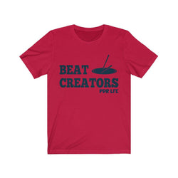 BEAT CREATORS PDR LFE Unisex Jersey Short Sleeve Tee - PDR LFE Red / S PDR LFE