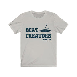 BEAT CREATORS PDR LFE Unisex Jersey Short Sleeve Tee - PDR LFE Silver / S PDR LFE