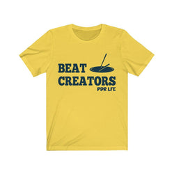 BEAT CREATORS PDR LFE Unisex Jersey Short Sleeve Tee - PDR LFE Yellow / S PDR LFE