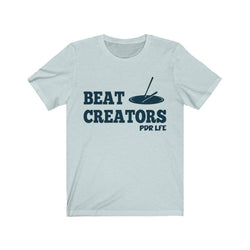BEAT CREATORS PDR LFE Unisex Jersey Short Sleeve Tee - PDR LFE Heather Ice Blue / S PDR LFE