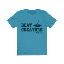 BEAT CREATORS PDR LFE Unisex Jersey Short Sleeve Tee - PDR LFE Aqua / S PDR LFE