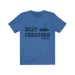 BEAT CREATORS PDR LFE Unisex Jersey Short Sleeve Tee - PDR LFE Heather True Royal / S PDR LFE