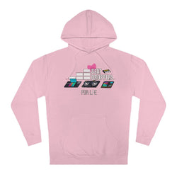 BEAT DROPPERS FEMALE Unisex Hooded Sweatshirt - PDR LFE XS / Light Pink PDR LFE