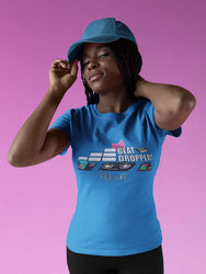 BEAT DROPPERS FEMALE Unisex Jersey Short Sleeve Tee - PDR LFE Turquoise / S PDR LFE