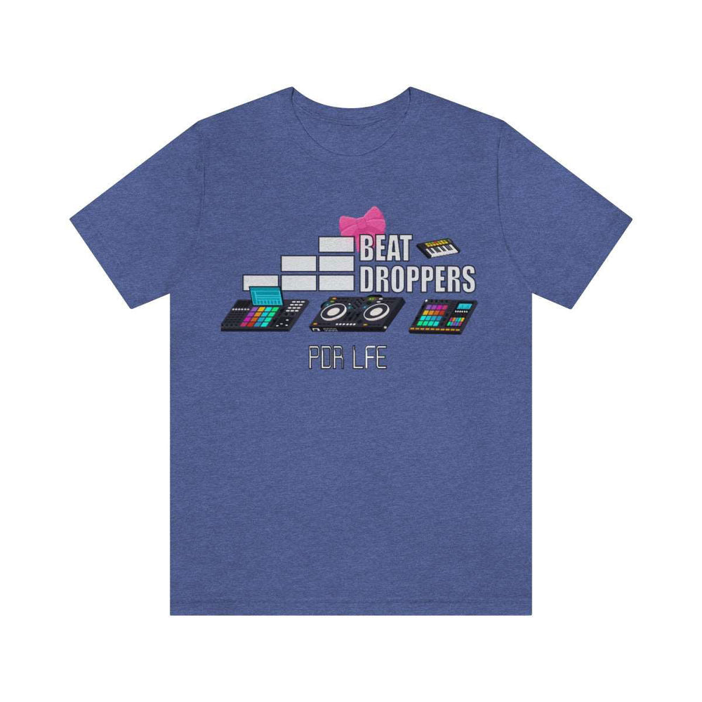 BEAT DROPPERS FEMALE Unisex Jersey Short Sleeve Tee - PDR L.F.E. 