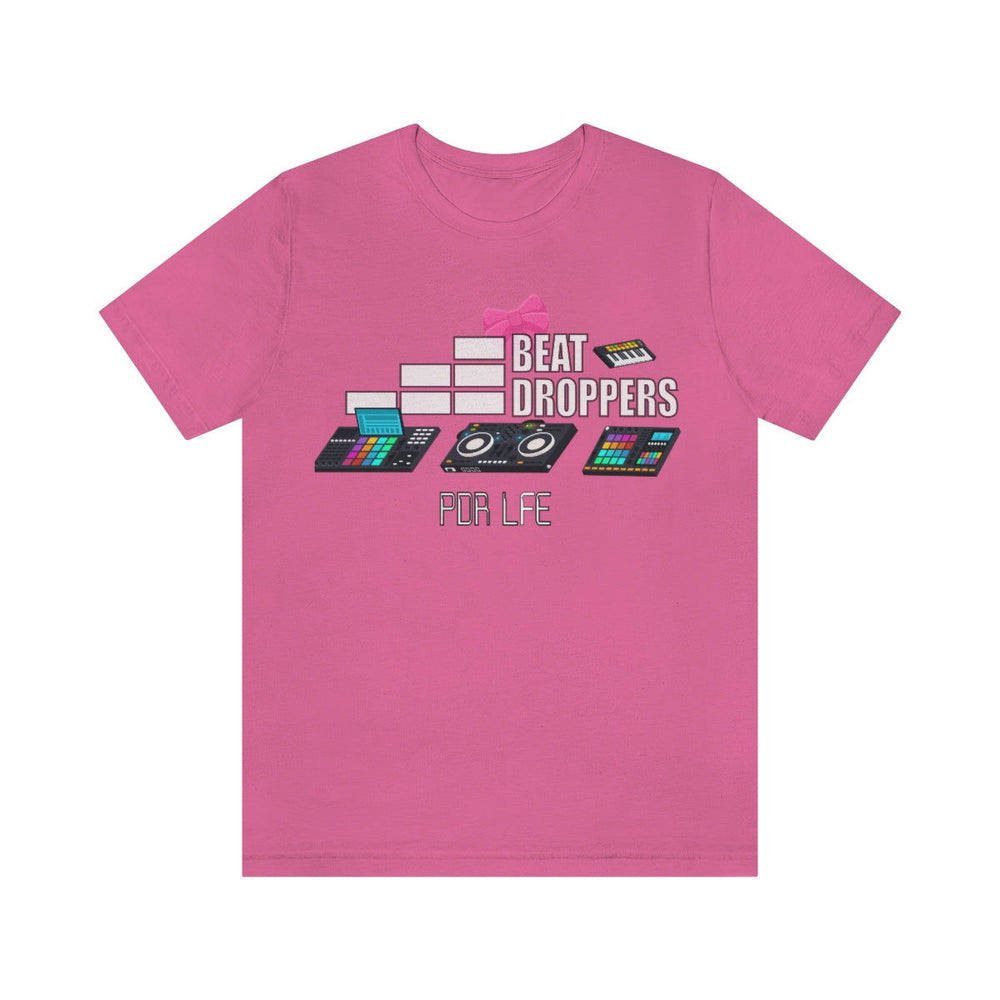 BEAT DROPPERS FEMALE Unisex Jersey Short Sleeve Tee - PDR L.F.E. 