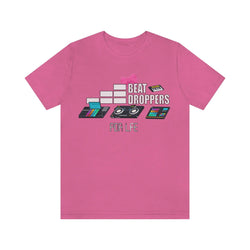 BEAT DROPPERS FEMALE Unisex Jersey Short Sleeve Tee - PDR LFE Charity Pink / S PDR LFE