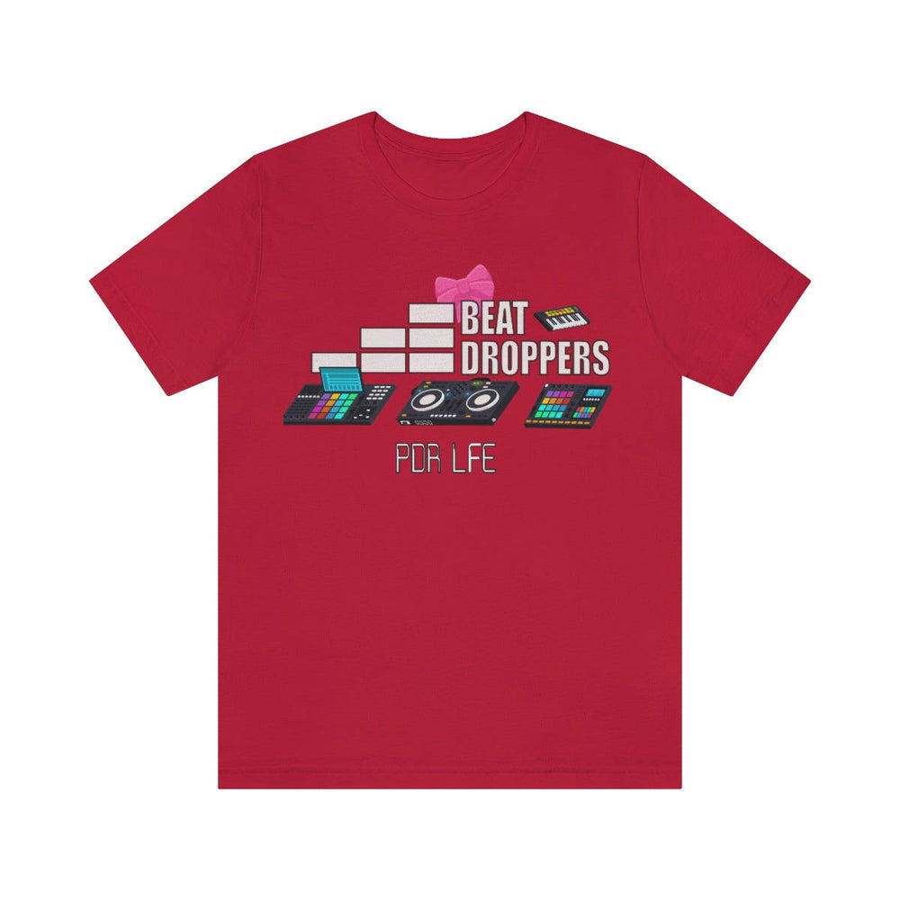 BEAT DROPPERS FEMALE Unisex Jersey Short Sleeve Tee - PDR L.F.E. 