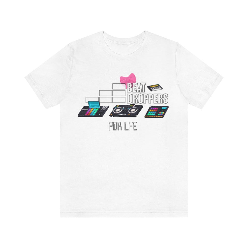 BEAT DROPPERS FEMALE Unisex Jersey Short Sleeve Tee - PDR L.F.E. 