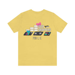 BEAT DROPPERS FEMALE Unisex Jersey Short Sleeve Tee - PDR LFE Yellow / S PDR LFE