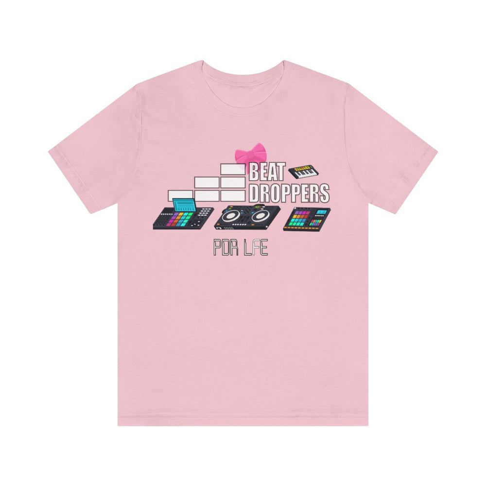 BEAT DROPPERS FEMALE Unisex Jersey Short Sleeve Tee - PDR L.F.E. 