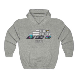 BEAT DROPPERS Unisex Heavy Blend™ Hooded Sweatshirt - PDR LFE Sport Grey / S PDR LFE