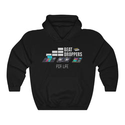 BEAT DROPPERS Unisex Heavy Blend™ Hooded Sweatshirt - PDR LFE Black / S PDR LFE