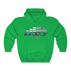 BEAT DROPPERS Unisex Heavy Blend™ Hooded Sweatshirt - PDR LFE Irish Green / S PDR LFE