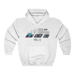 BEAT DROPPERS Unisex Heavy Blend™ Hooded Sweatshirt - PDR LFE White / S PDR LFE