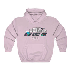 BEAT DROPPERS Unisex Heavy Blend™ Hooded Sweatshirt - PDR LFE Light Pink / S PDR LFE