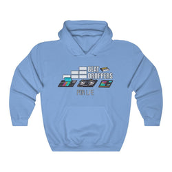 BEAT DROPPERS Unisex Heavy Blend™ Hooded Sweatshirt - PDR LFE Carolina Blue / S PDR LFE