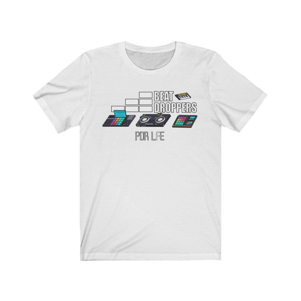 BEAT DROPPERS Unisex Jersey Short Sleeve Tee - PDR L.F.E. 