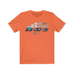 BEAT DROPPERS Unisex Jersey Short Sleeve Tee - PDR LFE Orange / S PDR LFE