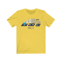BEAT DROPPERS Unisex Jersey Short Sleeve Tee - PDR LFE Yellow / S PDR LFE