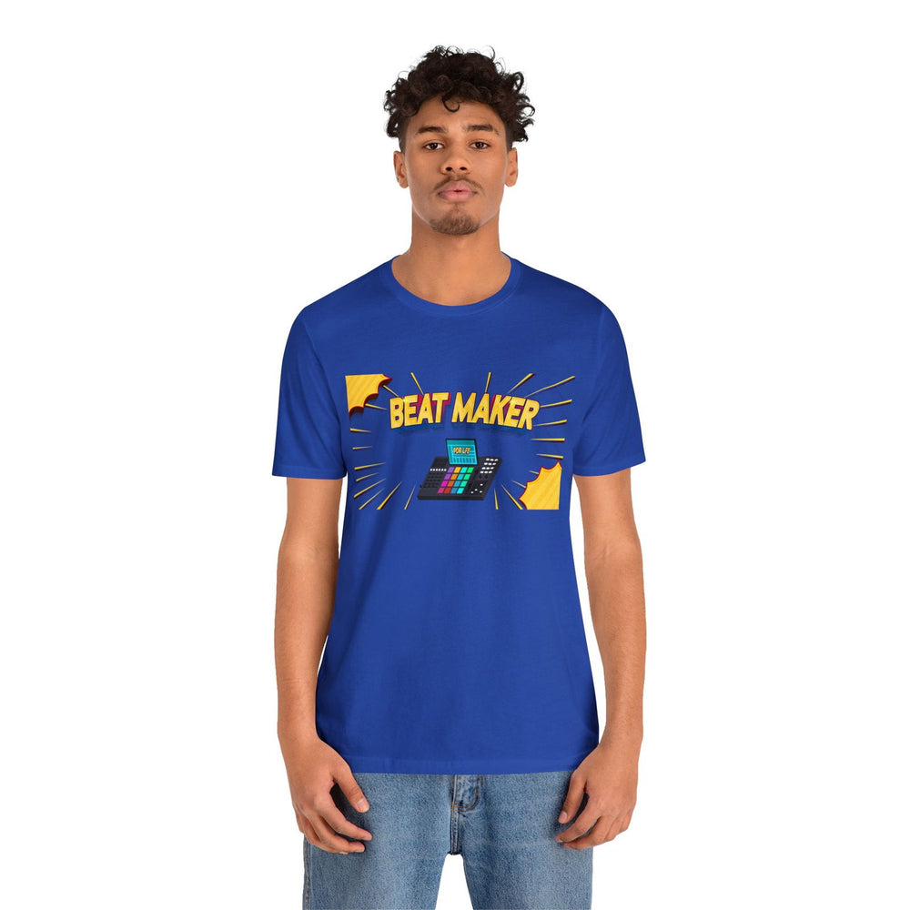 BEAT MAKER BLISS Short Sleeve Tee - PDR LFE True Royal / S PDR LFE