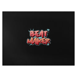 BEAT MAKER Hip Hop Dornier Rug - PDR LFE White / 63" × 84" PDR LFE