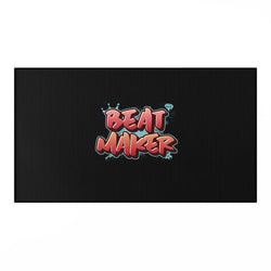 BEAT MAKER Hip Hop Dornier Rug - PDR LFE White / 35" × 63" PDR LFE