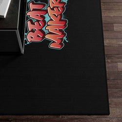 BEAT MAKER Hip Hop Dornier Rug - PDR LFE White / 20" × 32" PDR LFE