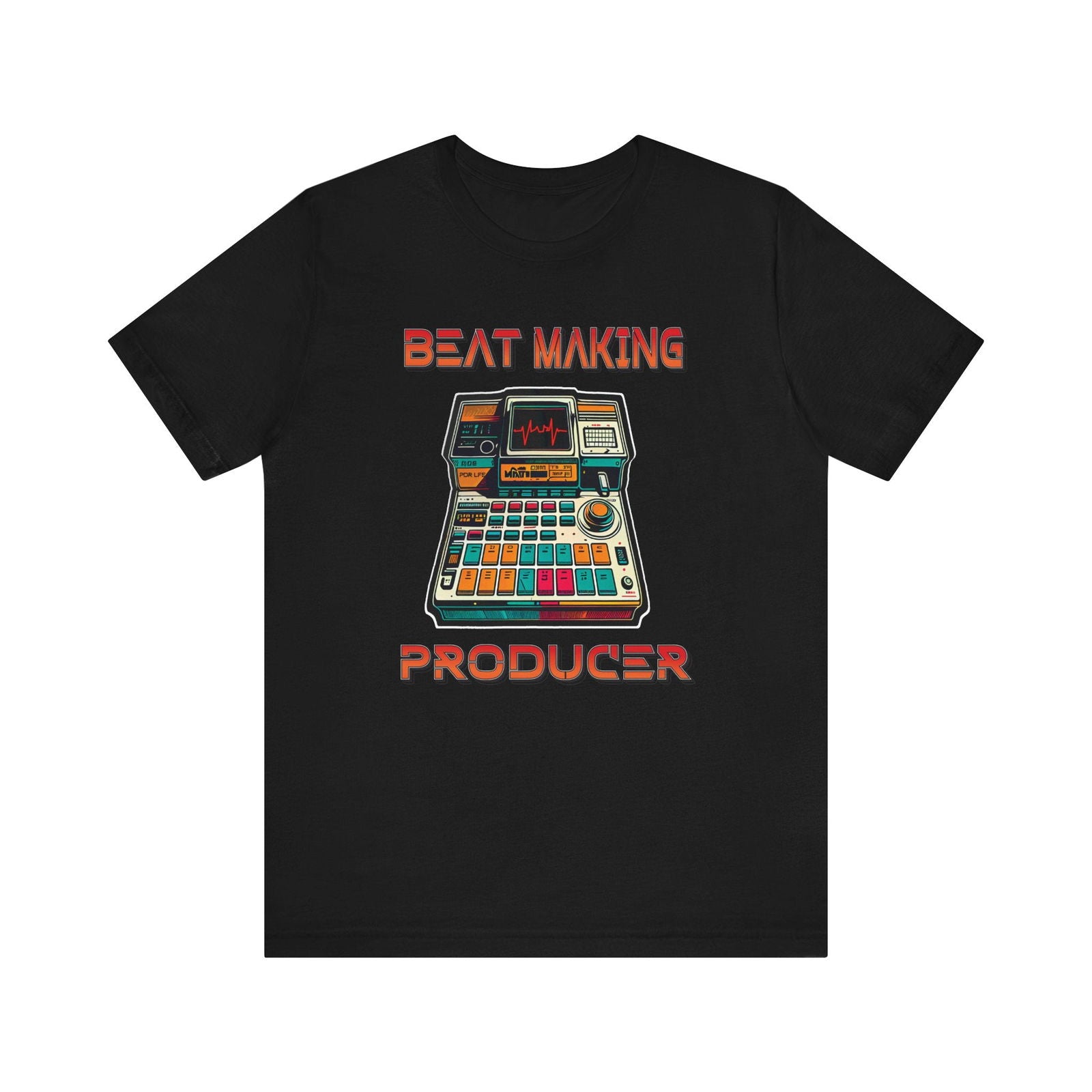 BEAT MAKING PRODUCER HIP HOP Short Sleeve Tee - PDR L.F.E. 