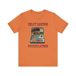 BEAT MAKING PRODUCER HIP HOP Short Sleeve Tee - PDR LFE Burnt Orange / XS PDR LFE