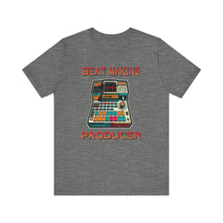 BEAT MAKING PRODUCER HIP HOP Short Sleeve Tee - PDR LFE Deep Heather / XS PDR LFE