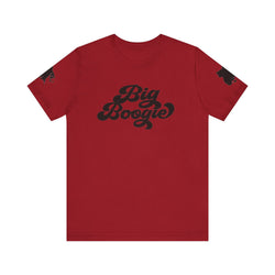 BIG BOOGIE BLK HIP HOP Short Sleeve Tee - PDR LFE Canvas Red / XS PDR LFE