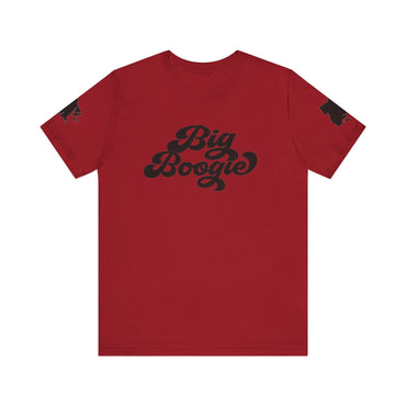 BIG BOOGIE BLK HIP HOP Short Sleeve Tee - PDR LFE Canvas Red / XS PDR LFE