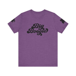 BIG BOOGIE BLK HIP HOP Short Sleeve Tee - PDR LFE Heather Team Purple / XS PDR LFE
