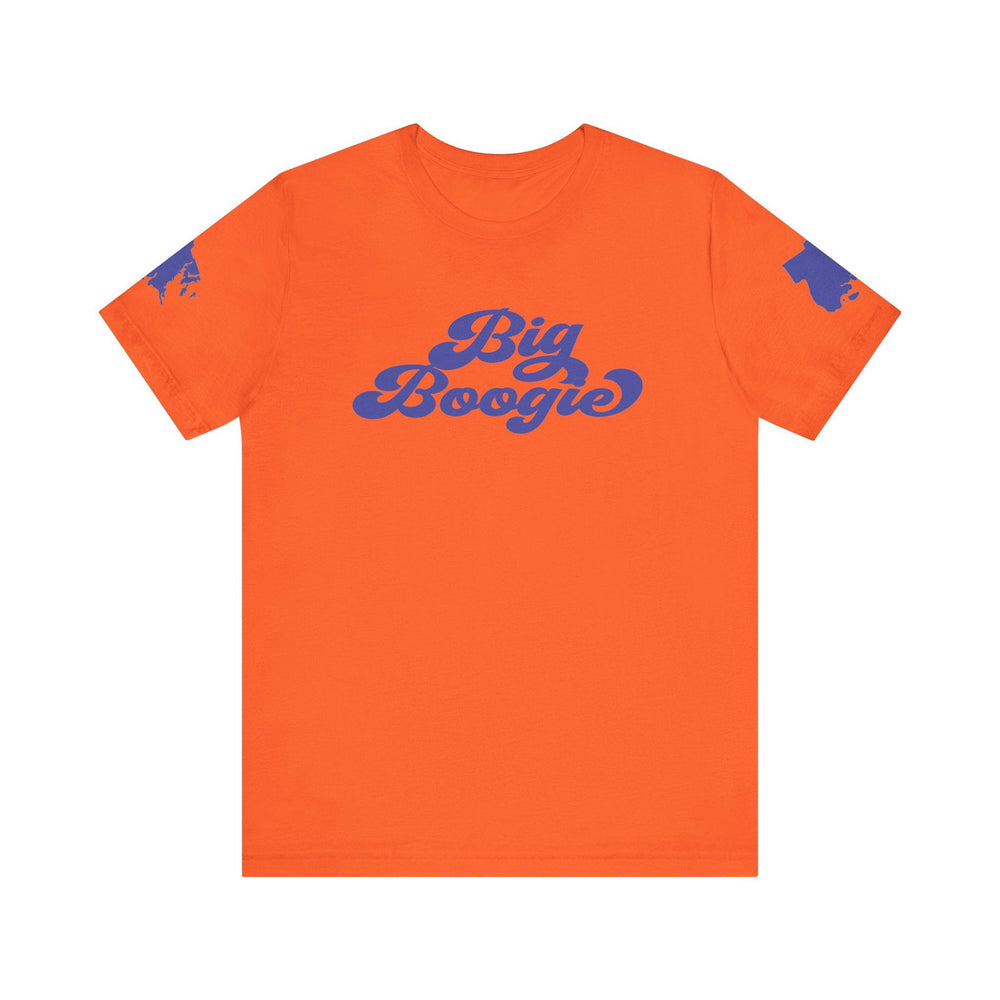 BIG BOOGIE HIP HOP BLU Short Sleeve Tee - PDR LFE Orange / XS PDR LFE