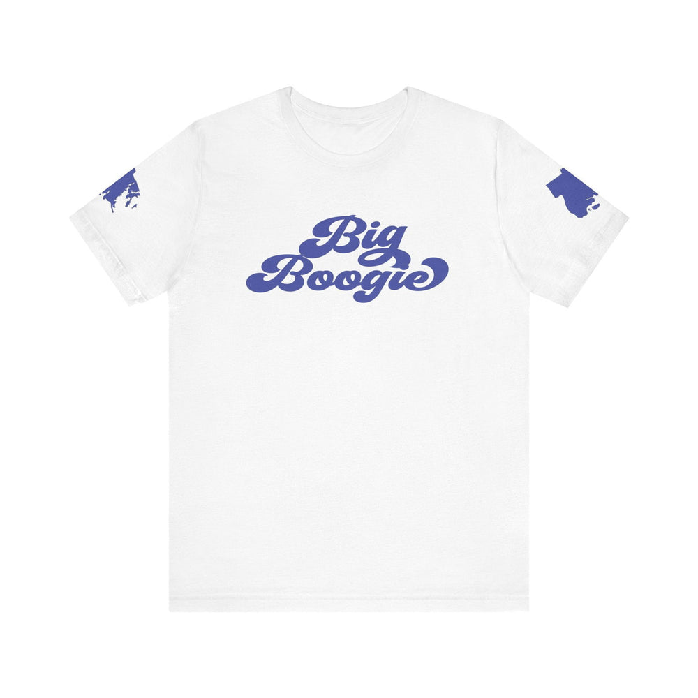 BIG BOOGIE HIP HOP BLU Short Sleeve Tee - PDR LFE White / XS PDR LFE