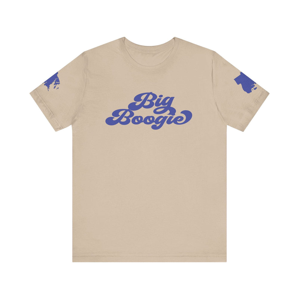 BIG BOOGIE HIP HOP BLU Short Sleeve Tee - PDR LFE Tan / XS PDR LFE
