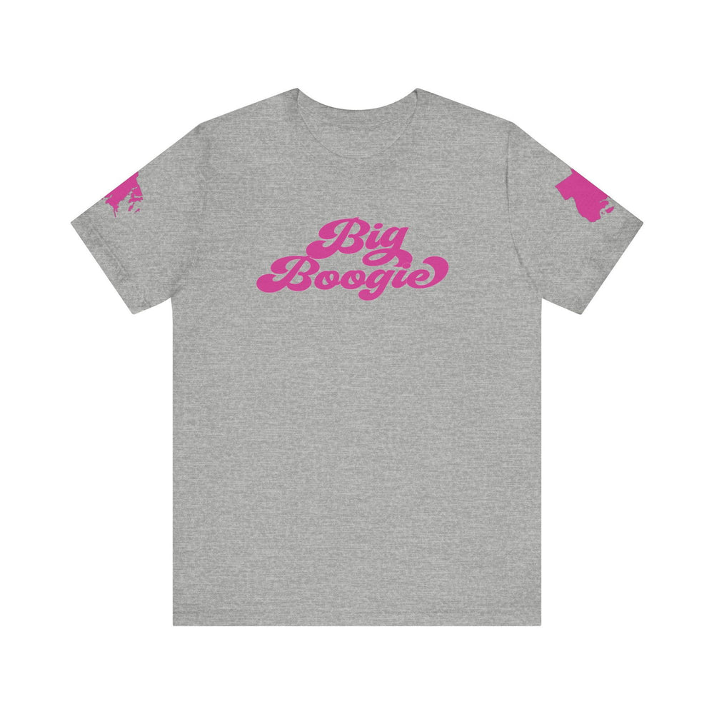 BIG BOOGIE PINK HIP HOP Short Sleeve Tee - PDR L.F.E. 