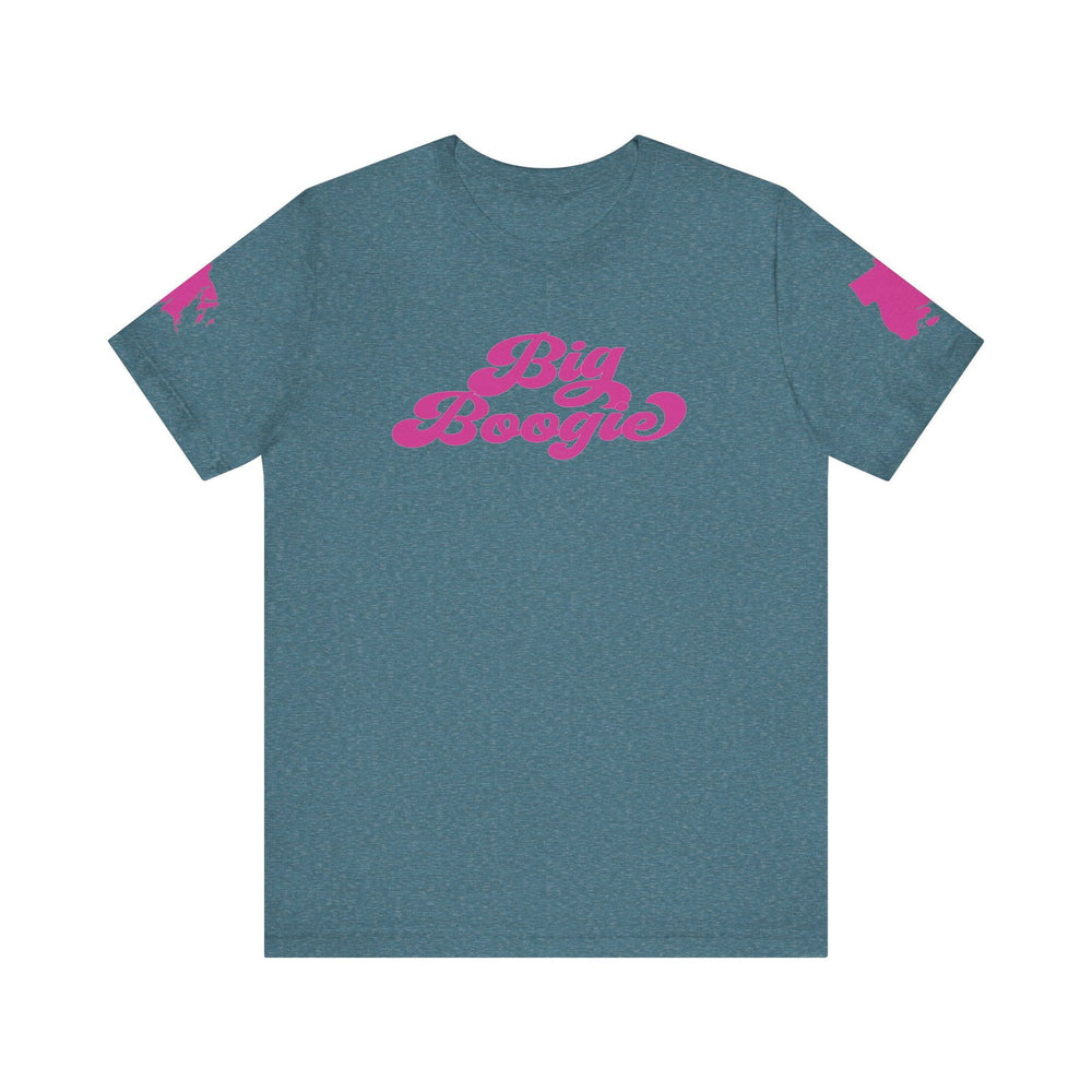 BIG BOOGIE PINK HIP HOP Short Sleeve Tee - PDR L.F.E. 