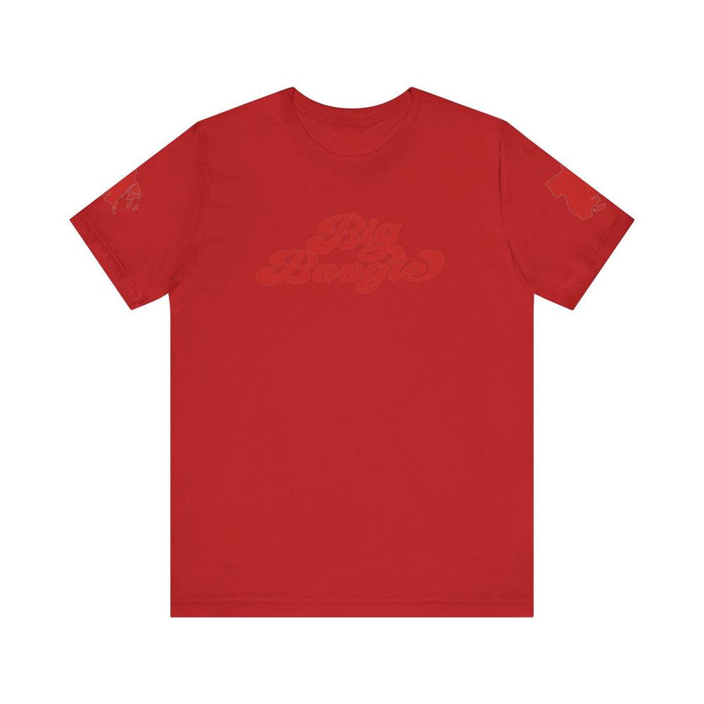 BIG BOOGIE RED HIP HOP Short Sleeve Tee - PDR L.F.E. 