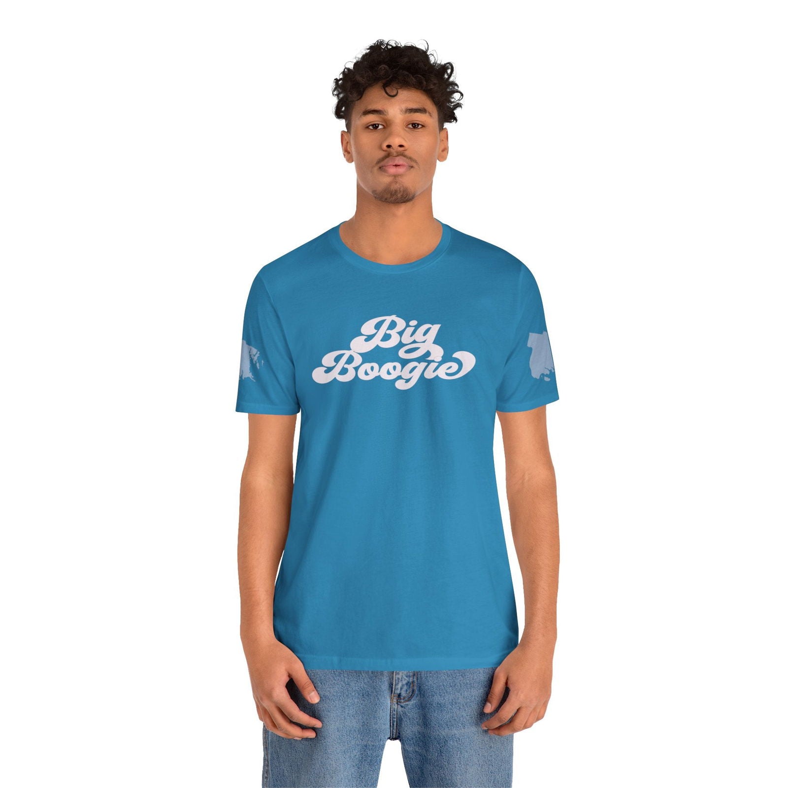 BIG BOOGIE WHT HIP HOP  Short Sleeve Tee - PDR L.F.E. 