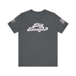 BIG BOOGIE WHT HIP HOP Short Sleeve Tee - PDR LFE Asphalt / XS PDR LFE