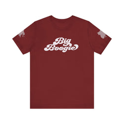 BIG BOOGIE WHT HIP HOP Short Sleeve Tee - PDR LFE Cardinal / XS PDR LFE