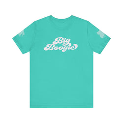 BIG BOOGIE WHT HIP HOP Short Sleeve Tee - PDR LFE Teal / XS PDR LFE