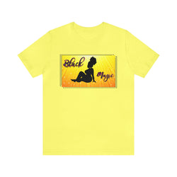 BLACK MAGIC 2 Hip Hop Short Sleeve Tee - PDR LFE Yellow / S PDR LFE