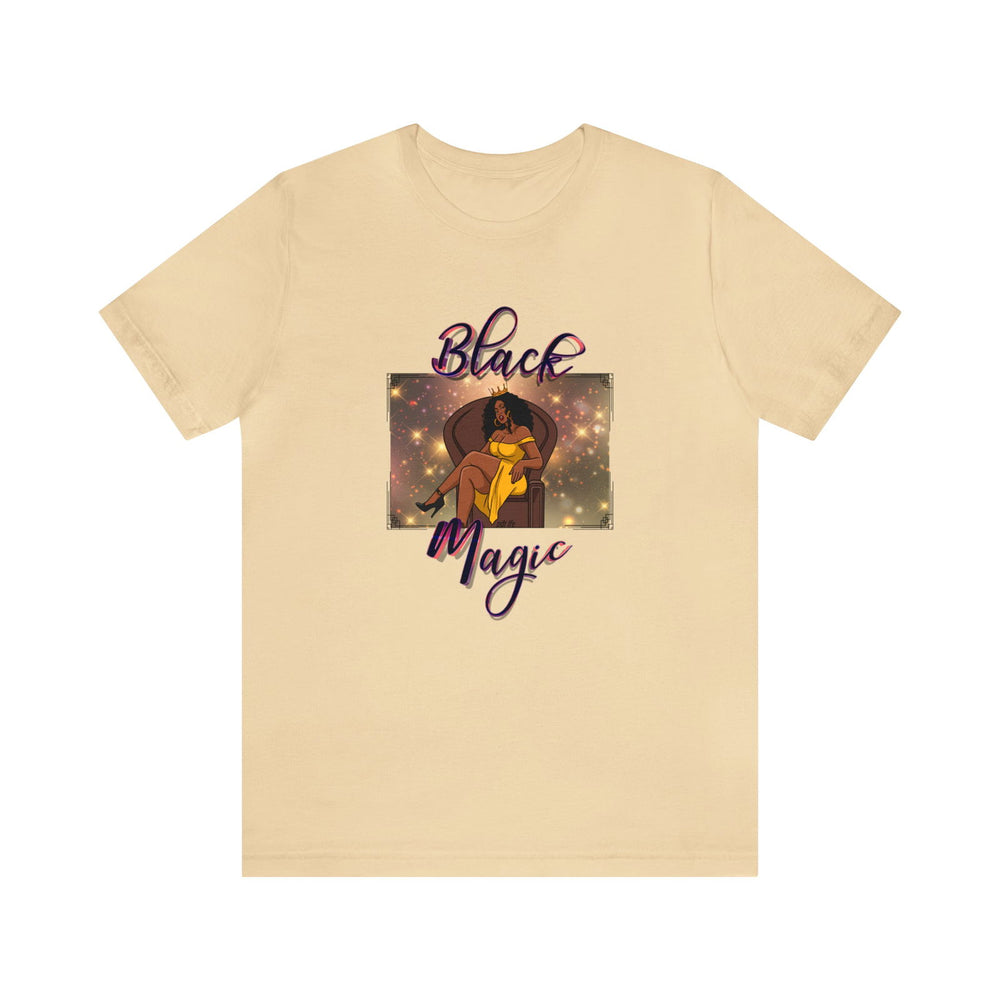 BLACK MAGIC Hip Hop Short Sleeve Tee - PDR LFE Soft Cream / S PDR LFE